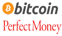 bitcoin, perfect money
